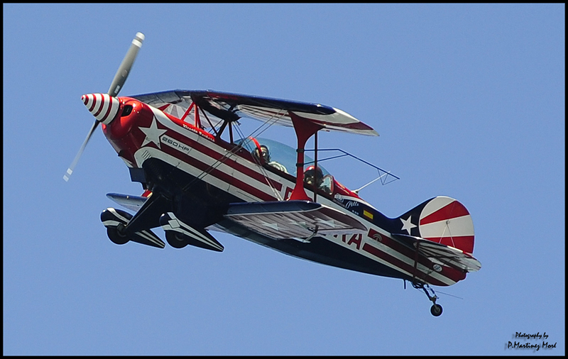 Vicente Barnera se estrenó en un Airshow